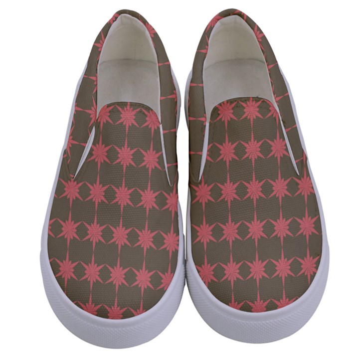 Pattern 146 Kids  Canvas Slip Ons