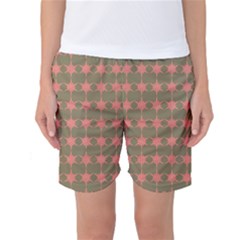 Pattern 146 Women s Basketball Shorts by GardenOfOphir