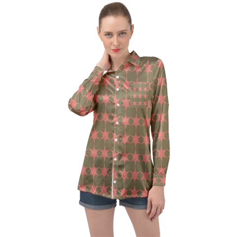 Pattern 146 Long Sleeve Satin Shirt by GardenOfOphir