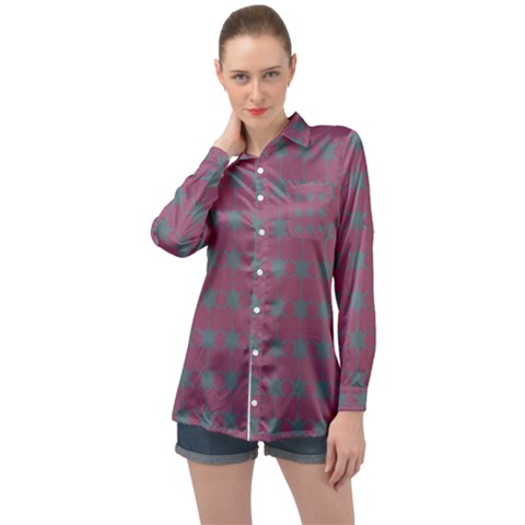 Pattern 148 Long Sleeve Satin Shirt by GardenOfOphir