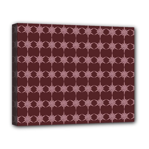 Pattern 150 Deluxe Canvas 20  X 16  (stretched) by GardenOfOphir