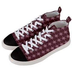 Pattern 150 Men s Mid-top Canvas Sneakers by GardenOfOphir