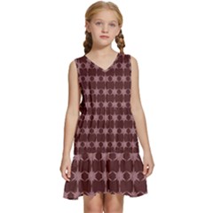 Pattern 150 Kids  Sleeveless Tiered Mini Dress by GardenOfOphir