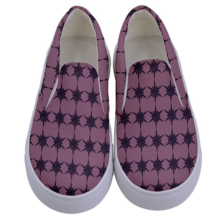 Pattern 151 Kids  Canvas Slip Ons