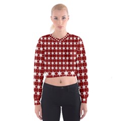 Pattern 152 Cropped Sweatshirt by GardenOfOphir