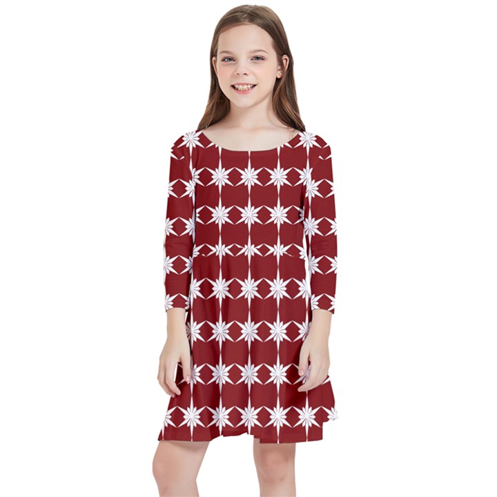 Pattern 152 Kids  Quarter Sleeve Skater Dress