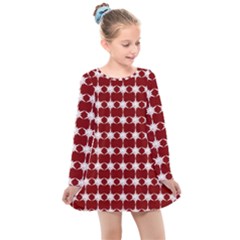 Pattern 152 Kids  Long Sleeve Dress by GardenOfOphir