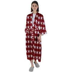 Pattern 152 Maxi Satin Kimono by GardenOfOphir