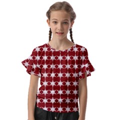 Pattern 152 Kids  Cut Out Flutter Sleeves by GardenOfOphir