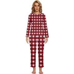 Pattern 152 Womens  Long Sleeve Lightweight Pajamas Set by GardenOfOphir