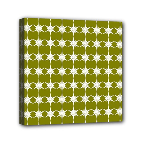 Pattern 153 Mini Canvas 6  X 6  (stretched) by GardenOfOphir