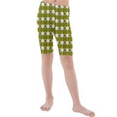 Pattern 153 Kids  Mid Length Swim Shorts by GardenOfOphir