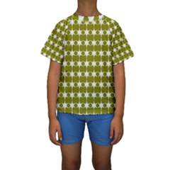 Pattern 153 Kids  Short Sleeve Swimwear by GardenOfOphir