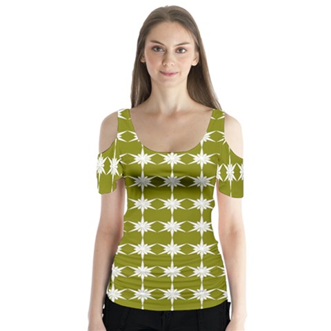 Pattern 153 Butterfly Sleeve Cutout Tee  by GardenOfOphir