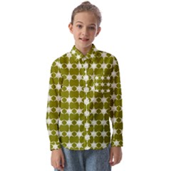 Pattern 153 Kids  Long Sleeve Shirt by GardenOfOphir