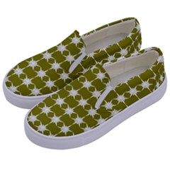 Pattern 153 Kids  Canvas Slip Ons by GardenOfOphir