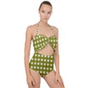 Pattern 153 Scallop Top Cut Out Swimsuit View1