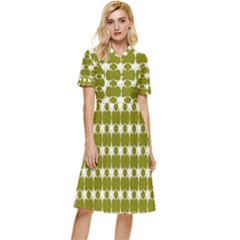 Pattern 153 Button Top Knee Length Dress by GardenOfOphir