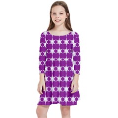 Pattern 154 Kids  Quarter Sleeve Skater Dress by GardenOfOphir