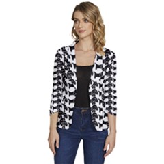 Pattern 156 Women s One-button 3/4 Sleeve Short Jacket by GardenOfOphir