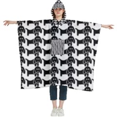 Pattern 156 Women s Hooded Rain Ponchos