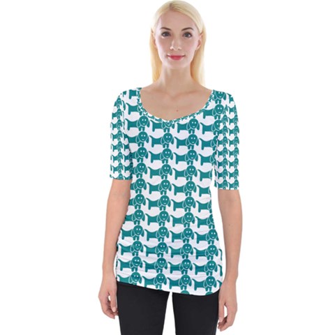 Pattern 157 Wide Neckline Tee by GardenOfOphir