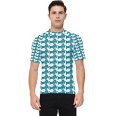 Pattern 157 Men s Short Sleeve Rash Guard by GardenOfOphir