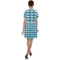 Pattern 157 Short Sleeve Shoulder Cut Out Dress  View2