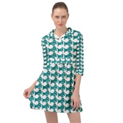 Pattern 157 Mini Skater Shirt Dress by GardenOfOphir