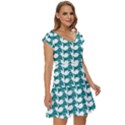 Pattern 157 Short Sleeve Tiered Mini Dress View3