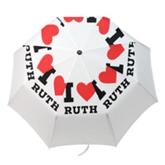 I Love Ruth Folding Umbrellas by ilovewhateva