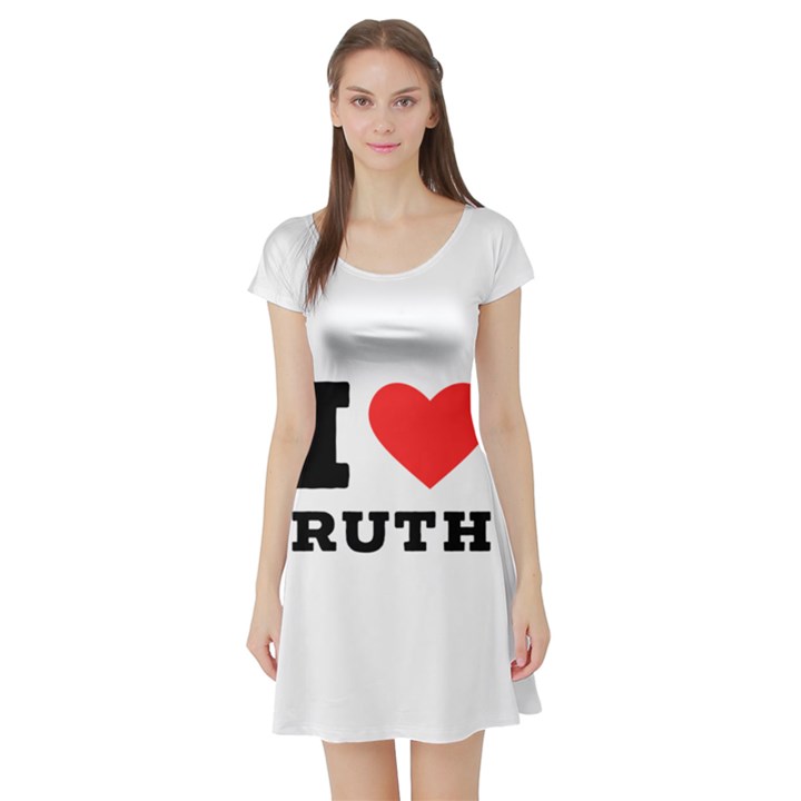 I love ruth Short Sleeve Skater Dress