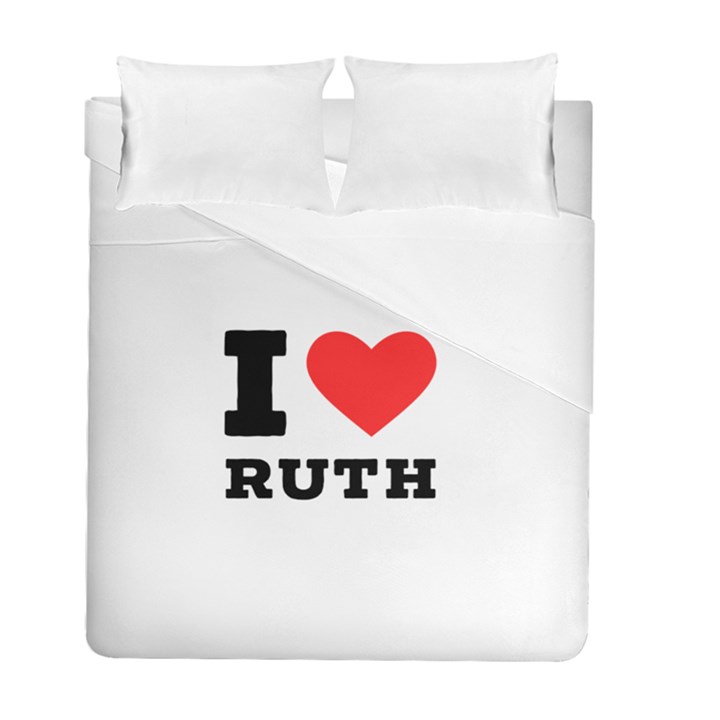 I love ruth Duvet Cover Double Side (Full/ Double Size)