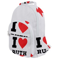 I Love Ruth Rounded Multi Pocket Backpack by ilovewhateva