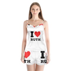 I Love Ruth Satin Pajamas Set by ilovewhateva