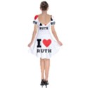 I love ruth Short Sleeve Bardot Dress View2