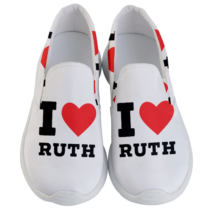 I love ruth Men s Lightweight Slip Ons