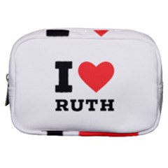 I Love Ruth Make Up Pouch (small) by ilovewhateva