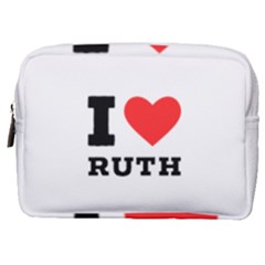 I Love Ruth Make Up Pouch (medium) by ilovewhateva