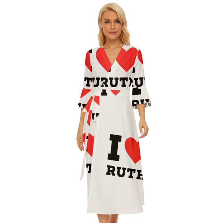 I love ruth Midsummer Wrap Dress