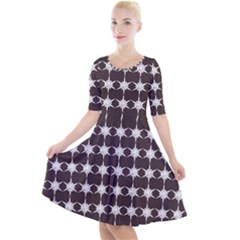 Pattern 155 Quarter Sleeve A-line Dress by GardenOfOphir