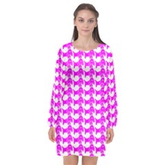 Pattern 159 Long Sleeve Chiffon Shift Dress  by GardenOfOphir