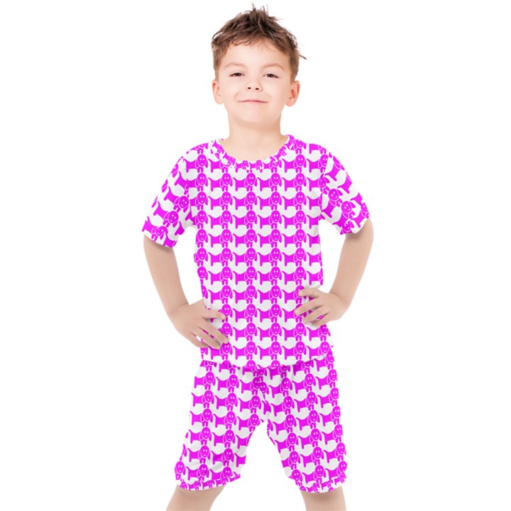 Pattern 159 Kids  Tee and Shorts Set