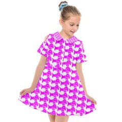 Pattern 159 Kids  Short Sleeve Shirt Dress by GardenOfOphir