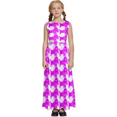 Pattern 159 Kids  Satin Sleeveless Maxi Dress by GardenOfOphir