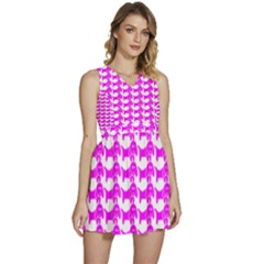 Pattern 159 Sleeveless High Waist Mini Dress by GardenOfOphir