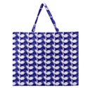 Pattern 158 Zipper Large Tote Bag View1