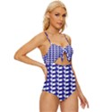 Pattern 158 Knot Front One-Piece Swimsuit View3