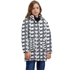 Pattern 160 Kid s Hooded Longline Puffer Jacket by GardenOfOphir