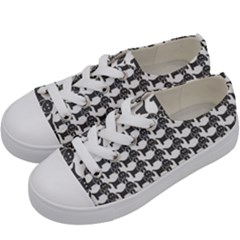 Pattern 160 Kids  Low Top Canvas Sneakers by GardenOfOphir